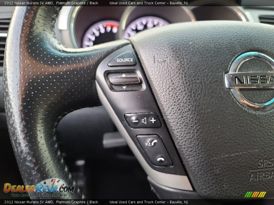 2012 Nissan Murano SV AWD Platinum Graphite / Black Photo #21