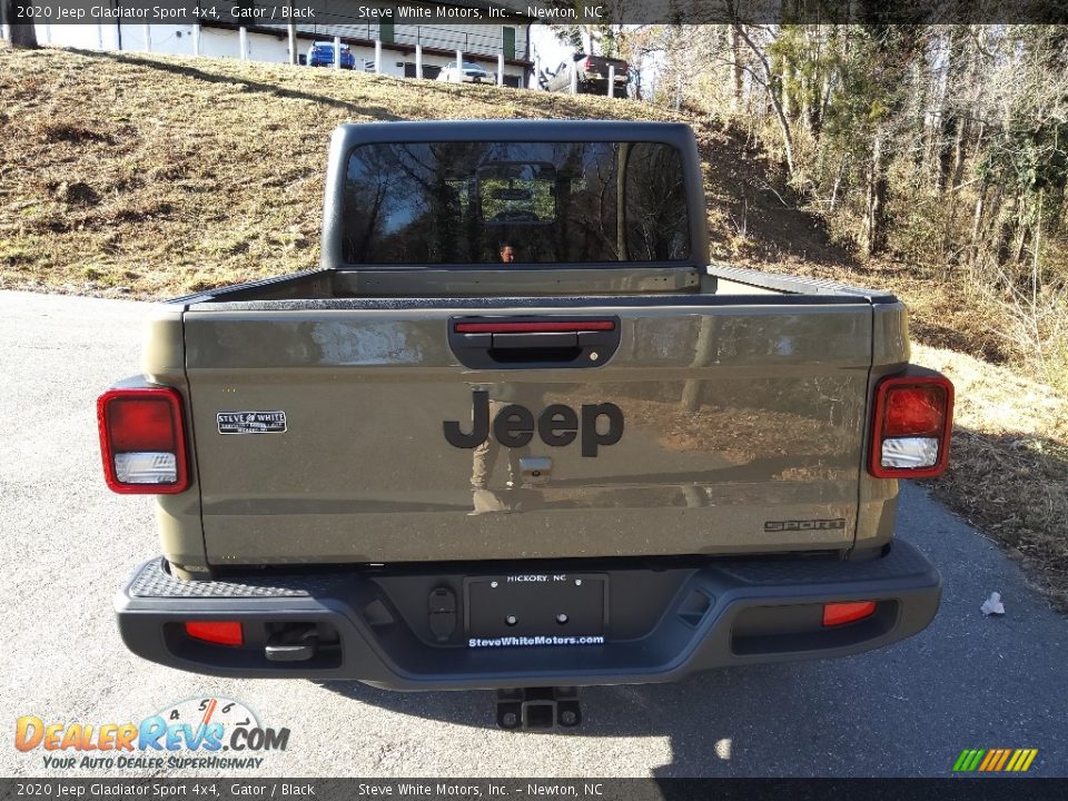 2020 Jeep Gladiator Sport 4x4 Gator / Black Photo #8