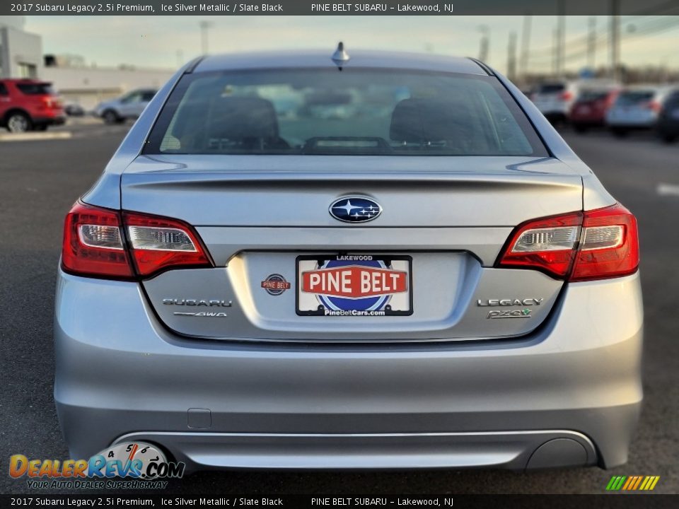 2017 Subaru Legacy 2.5i Premium Ice Silver Metallic / Slate Black Photo #18