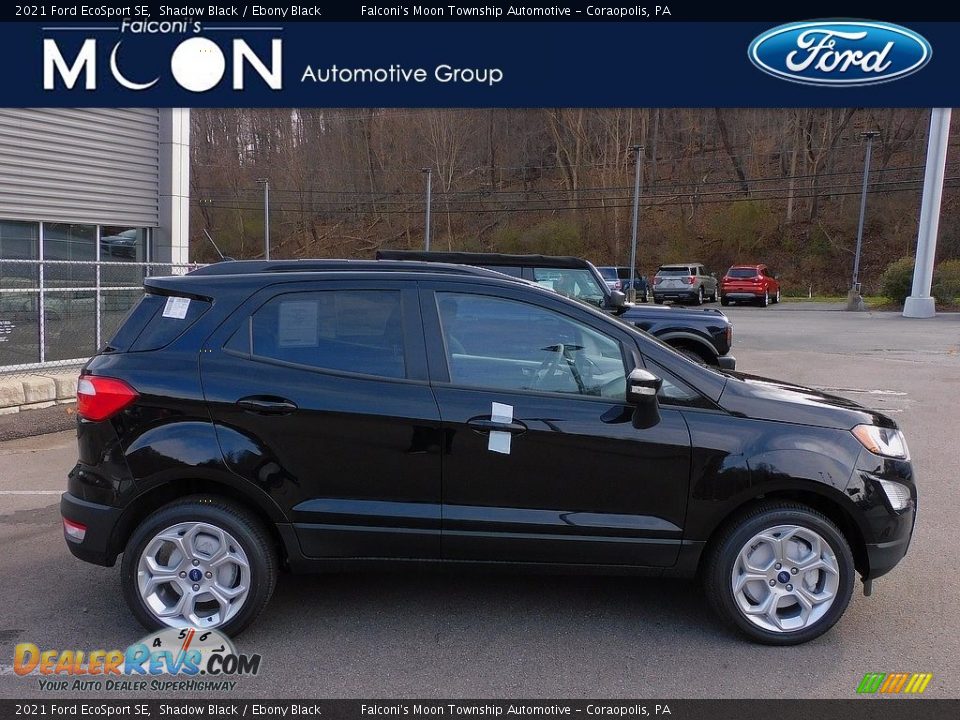 2021 Ford EcoSport SE Shadow Black / Ebony Black Photo #1