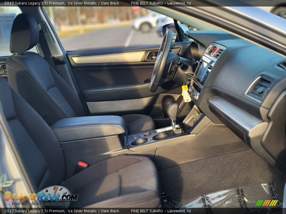 2017 Subaru Legacy 2.5i Premium Ice Silver Metallic / Slate Black Photo #24