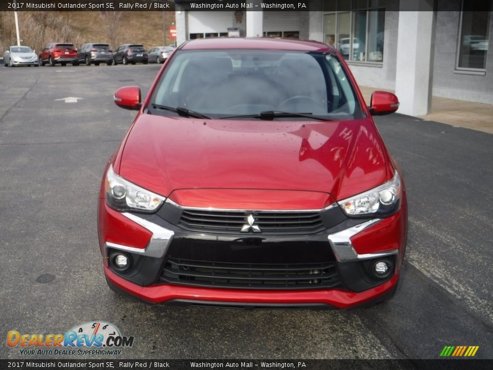 Rally Red 2017 Mitsubishi Outlander Sport SE Photo #4