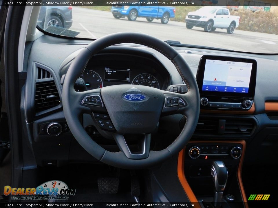 2021 Ford EcoSport SE Shadow Black / Ebony Black Photo #13