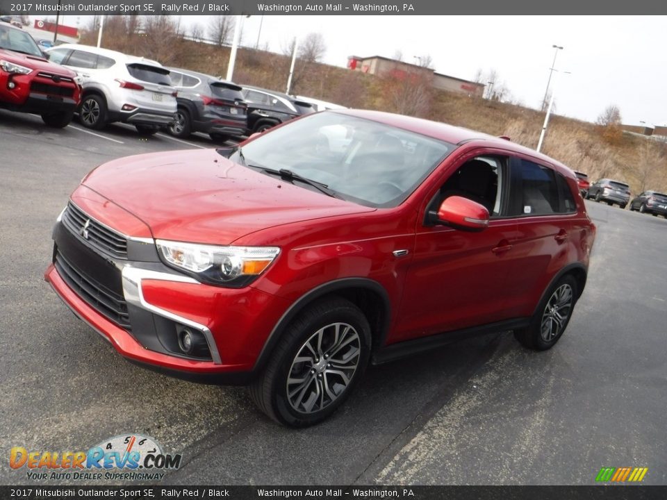 Rally Red 2017 Mitsubishi Outlander Sport SE Photo #5