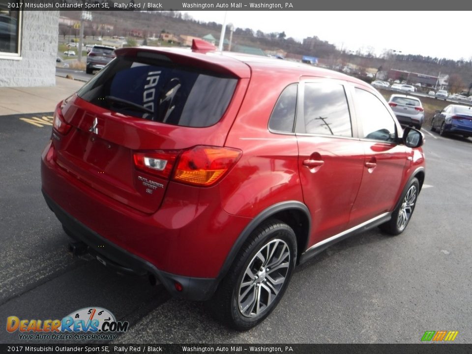 Rally Red 2017 Mitsubishi Outlander Sport SE Photo #9