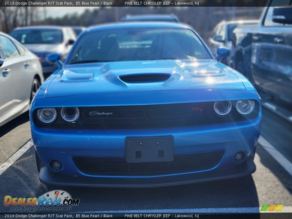 2019 Dodge Challenger R/T Scat Pack B5 Blue Pearl / Black Photo #2