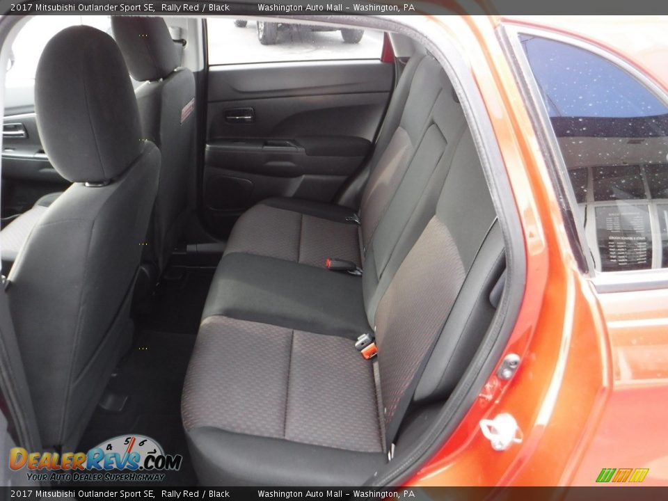 Rear Seat of 2017 Mitsubishi Outlander Sport SE Photo #22