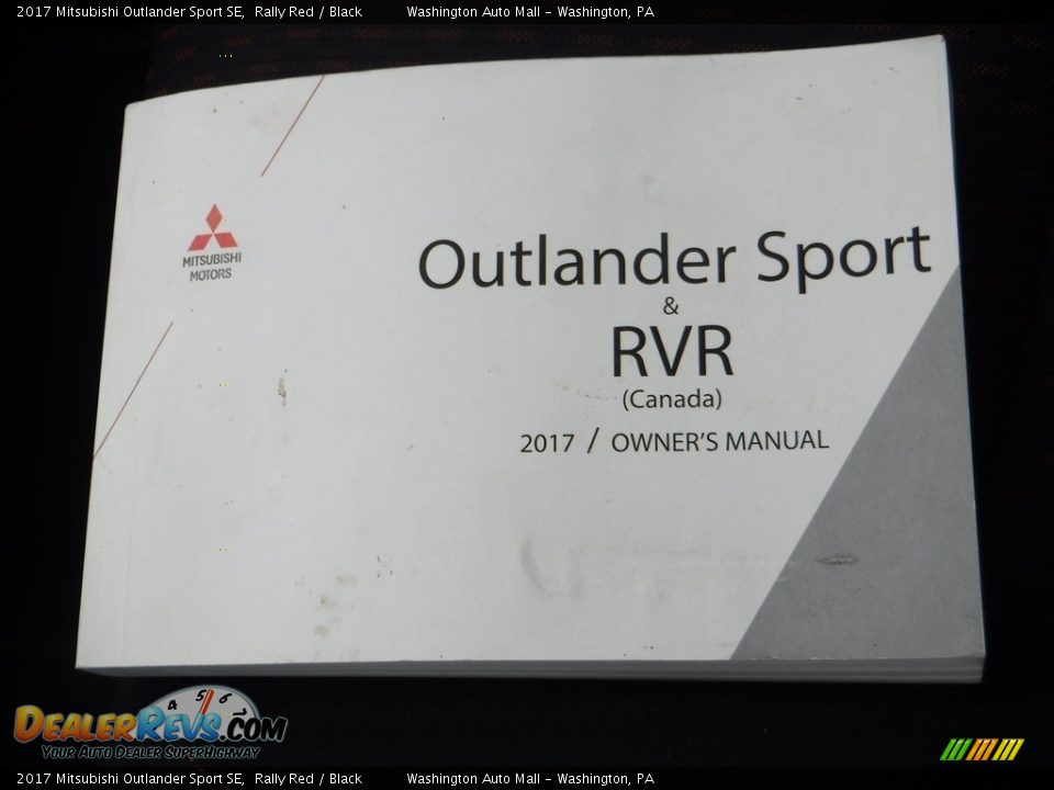 Books/Manuals of 2017 Mitsubishi Outlander Sport SE Photo #24