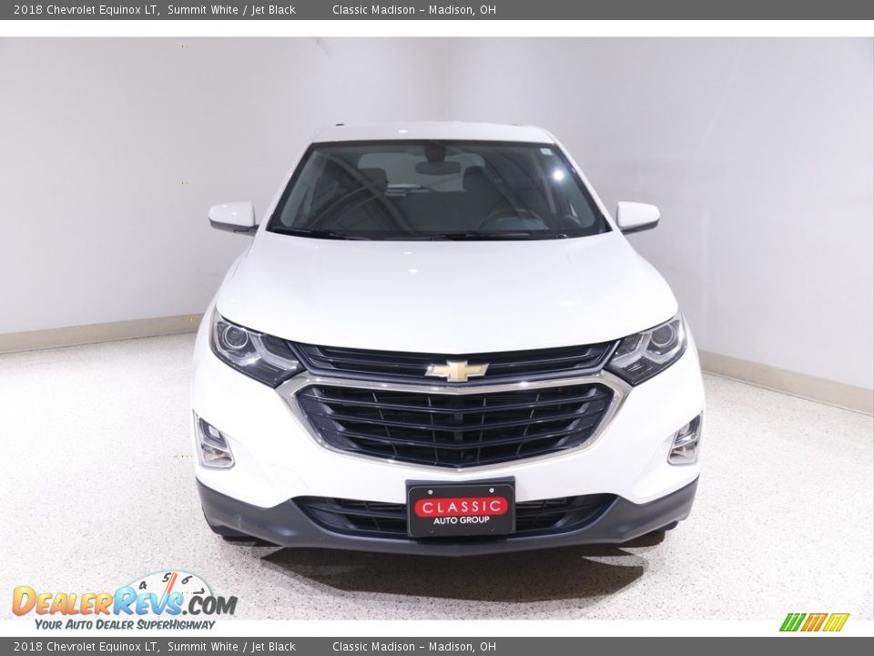 2018 Chevrolet Equinox LT Summit White / Jet Black Photo #2