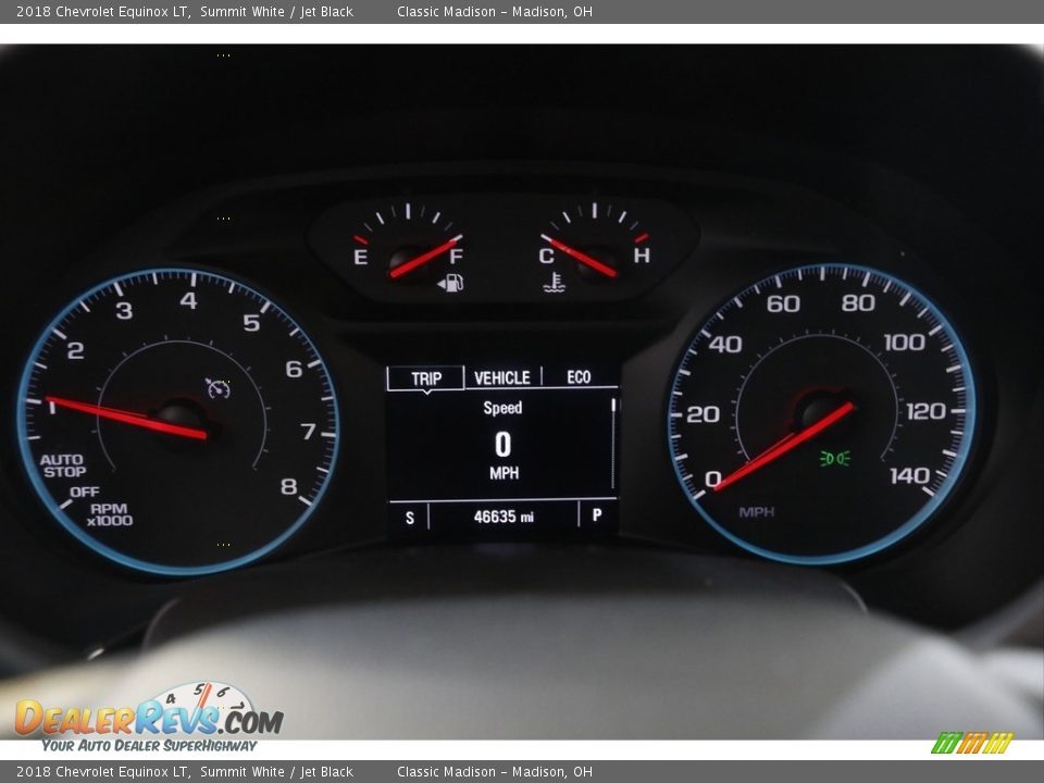 2018 Chevrolet Equinox LT Summit White / Jet Black Photo #8