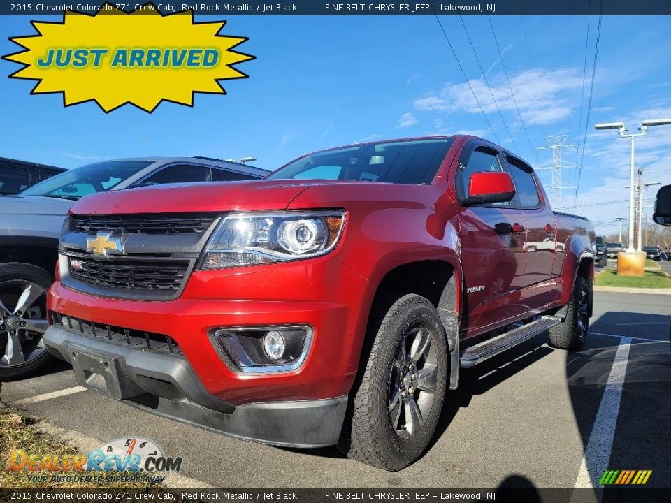 2015 Chevrolet Colorado Z71 Crew Cab Red Rock Metallic / Jet Black Photo #1