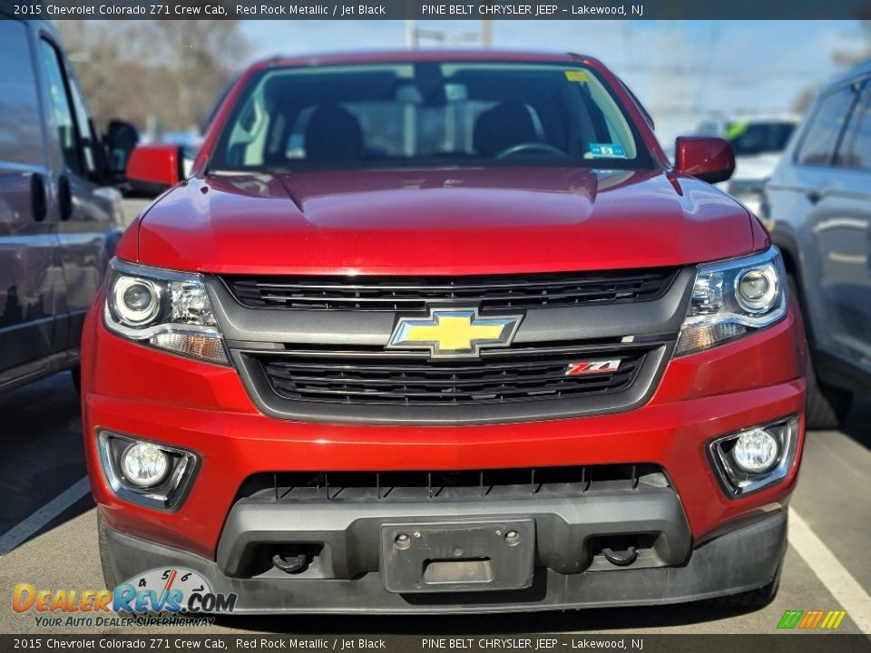 2015 Chevrolet Colorado Z71 Crew Cab Red Rock Metallic / Jet Black Photo #2