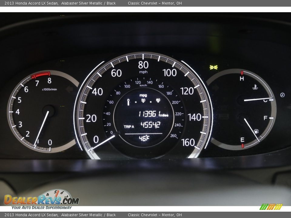 2013 Honda Accord LX Sedan Gauges Photo #8