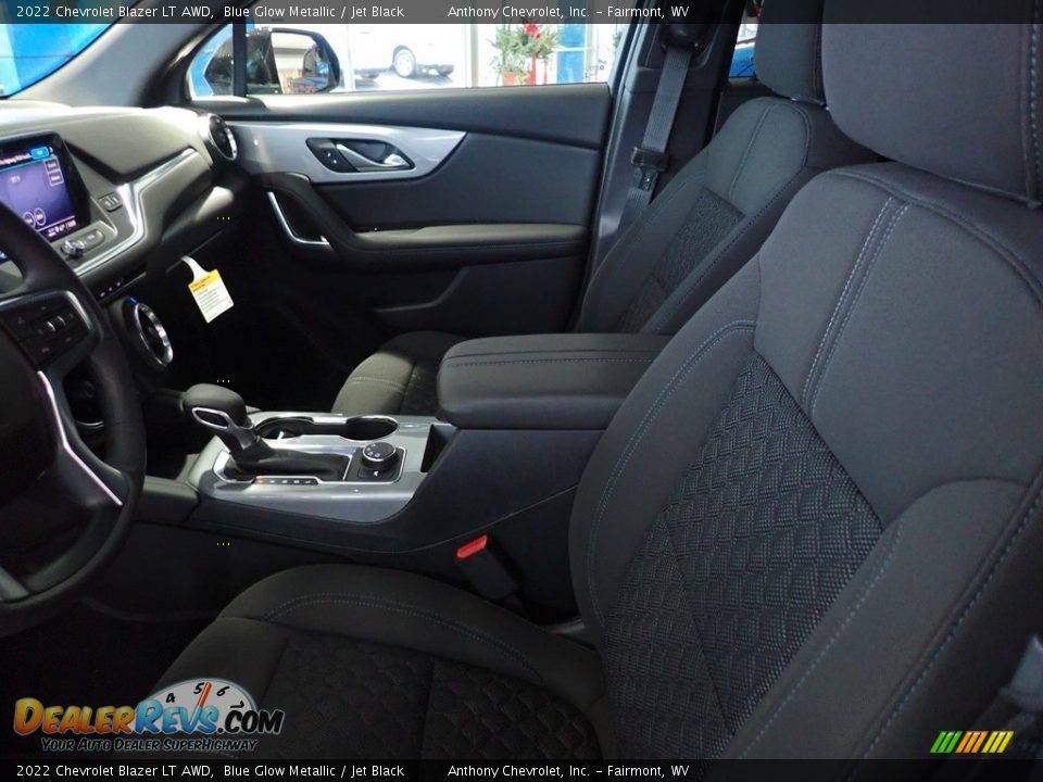2022 Chevrolet Blazer LT AWD Blue Glow Metallic / Jet Black Photo #10