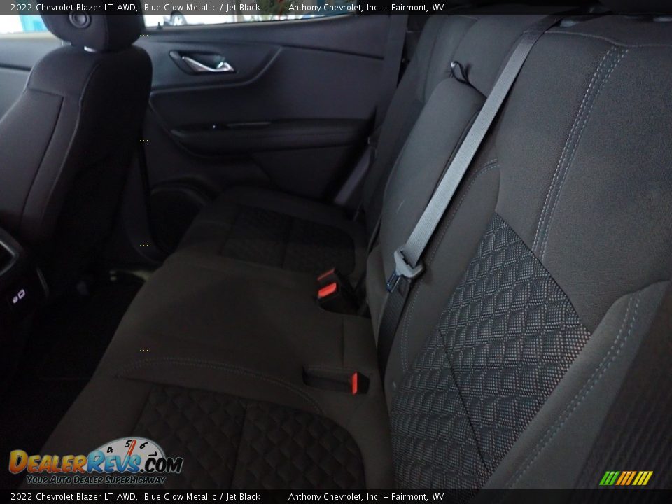 2022 Chevrolet Blazer LT AWD Blue Glow Metallic / Jet Black Photo #11