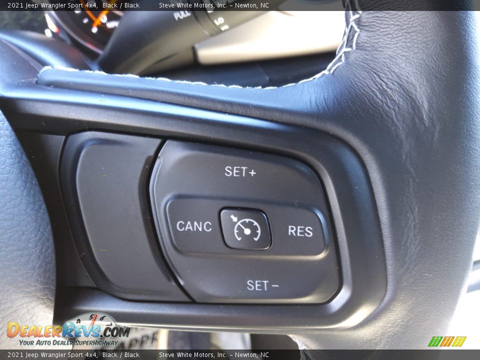 2021 Jeep Wrangler Sport 4x4 Steering Wheel Photo #18