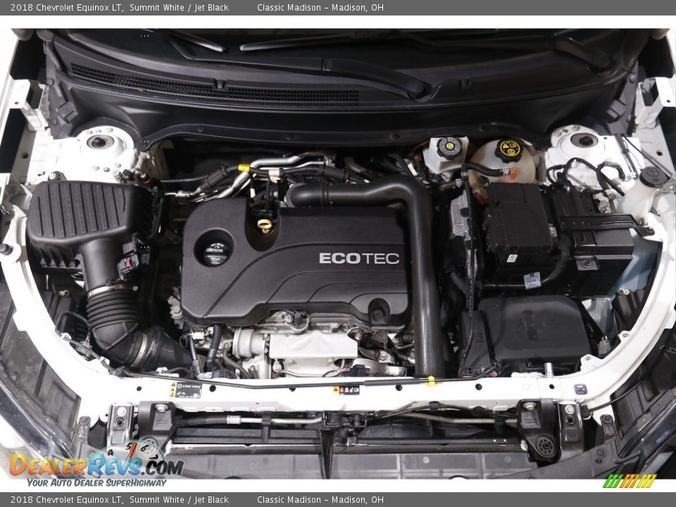 2018 Chevrolet Equinox LT Summit White / Jet Black Photo #18