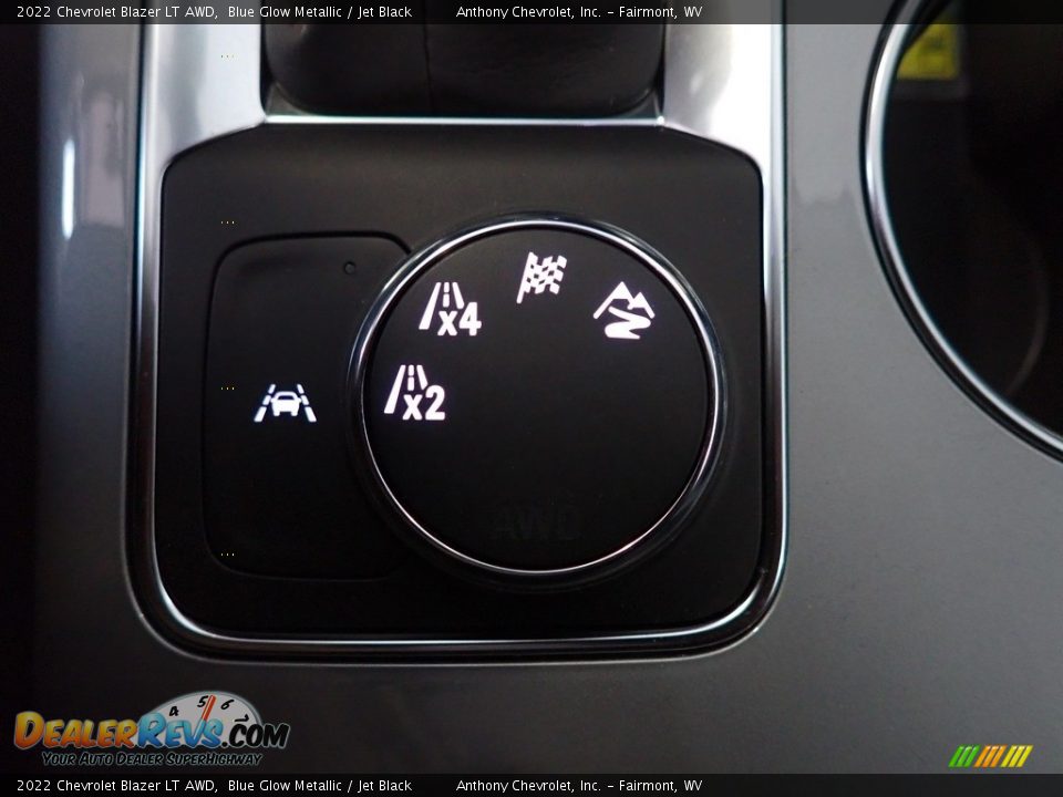 2022 Chevrolet Blazer LT AWD Blue Glow Metallic / Jet Black Photo #18
