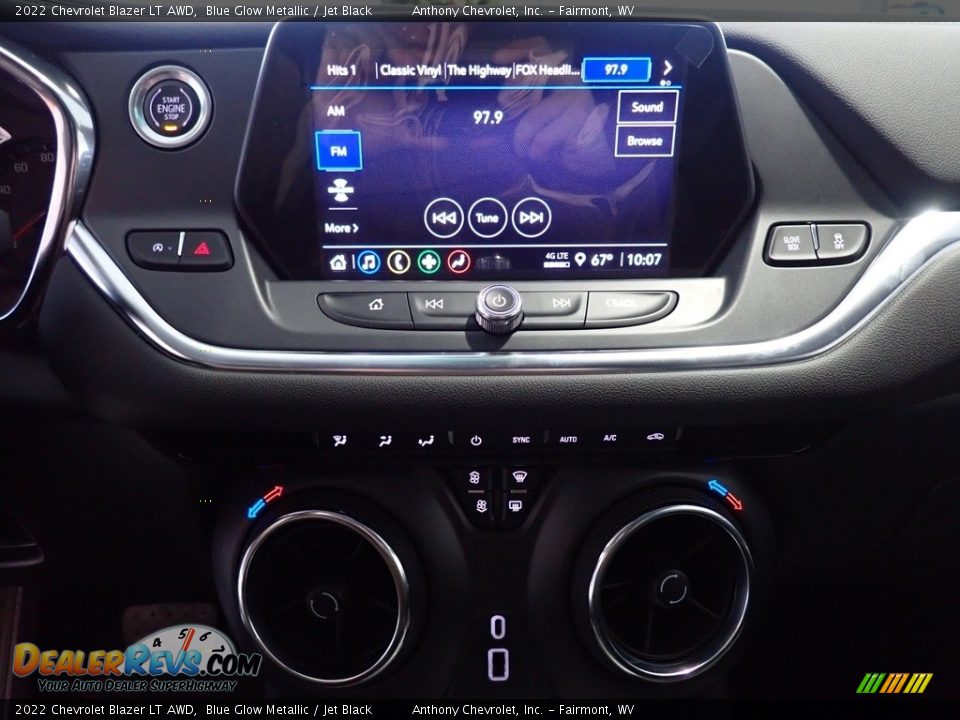 Controls of 2022 Chevrolet Blazer LT AWD Photo #20