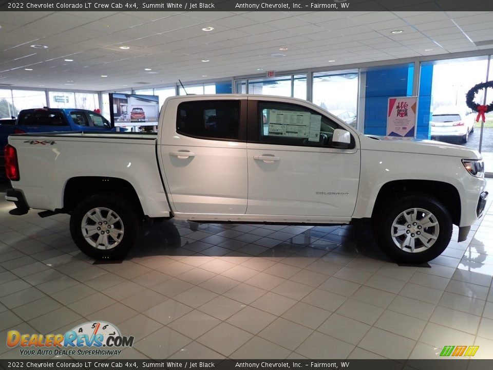2022 Chevrolet Colorado LT Crew Cab 4x4 Summit White / Jet Black Photo #2