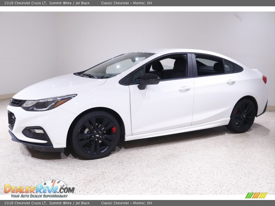 2018 Chevrolet Cruze LT Summit White / Jet Black Photo #3