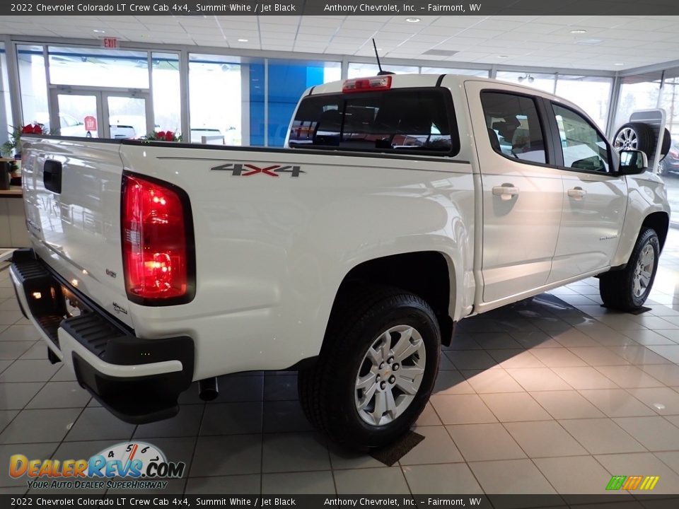 2022 Chevrolet Colorado LT Crew Cab 4x4 Summit White / Jet Black Photo #3