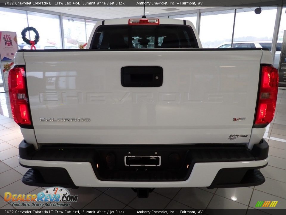 2022 Chevrolet Colorado LT Crew Cab 4x4 Summit White / Jet Black Photo #4
