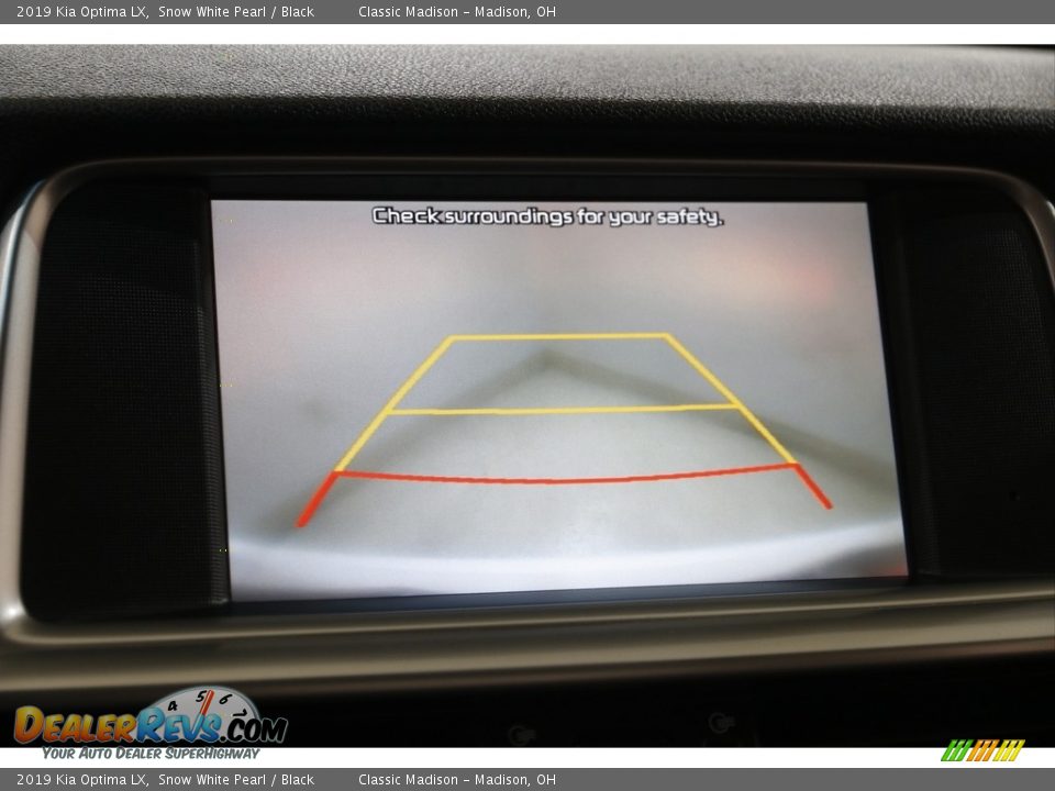 2019 Kia Optima LX Snow White Pearl / Black Photo #11