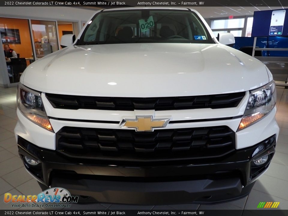 2022 Chevrolet Colorado LT Crew Cab 4x4 Summit White / Jet Black Photo #7