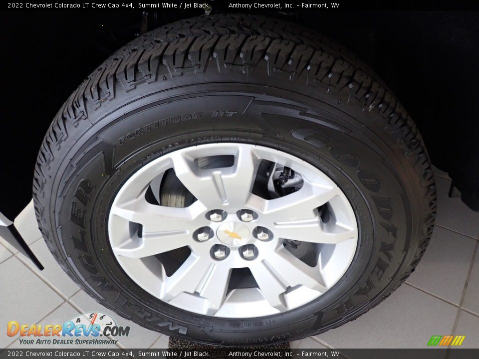 2022 Chevrolet Colorado LT Crew Cab 4x4 Summit White / Jet Black Photo #8
