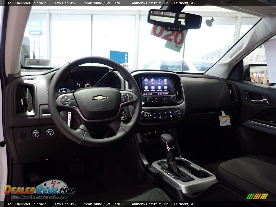 2022 Chevrolet Colorado LT Crew Cab 4x4 Summit White / Jet Black Photo #11