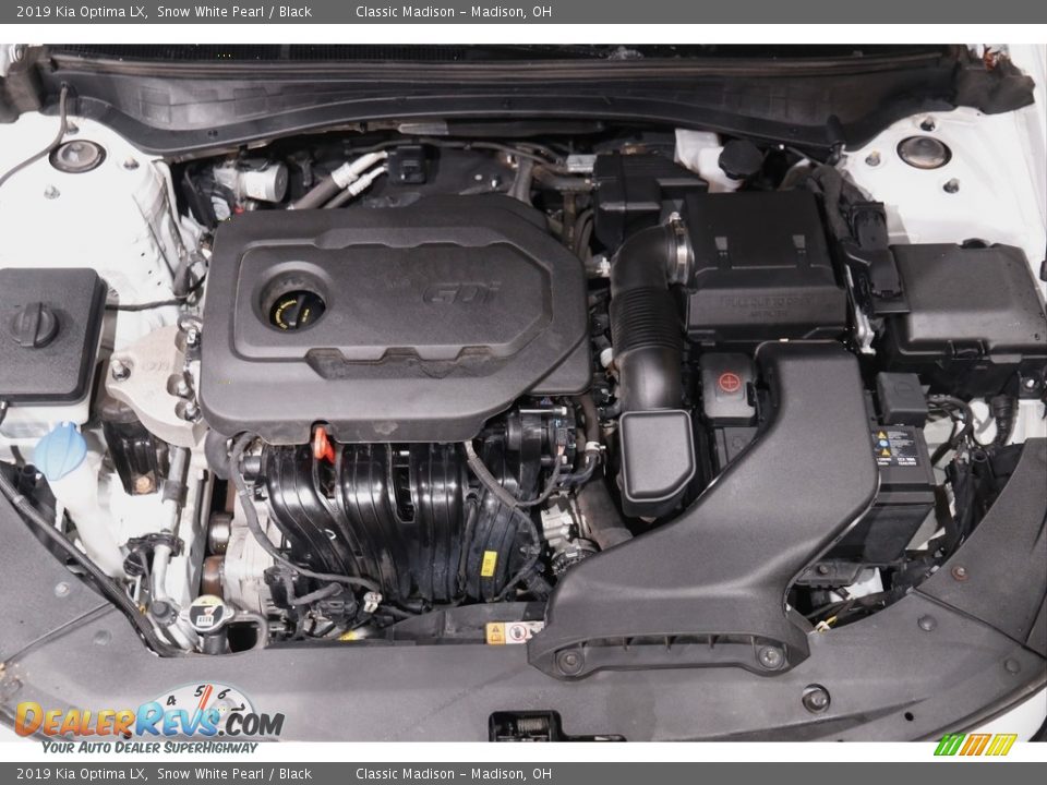 2019 Kia Optima LX Snow White Pearl / Black Photo #18