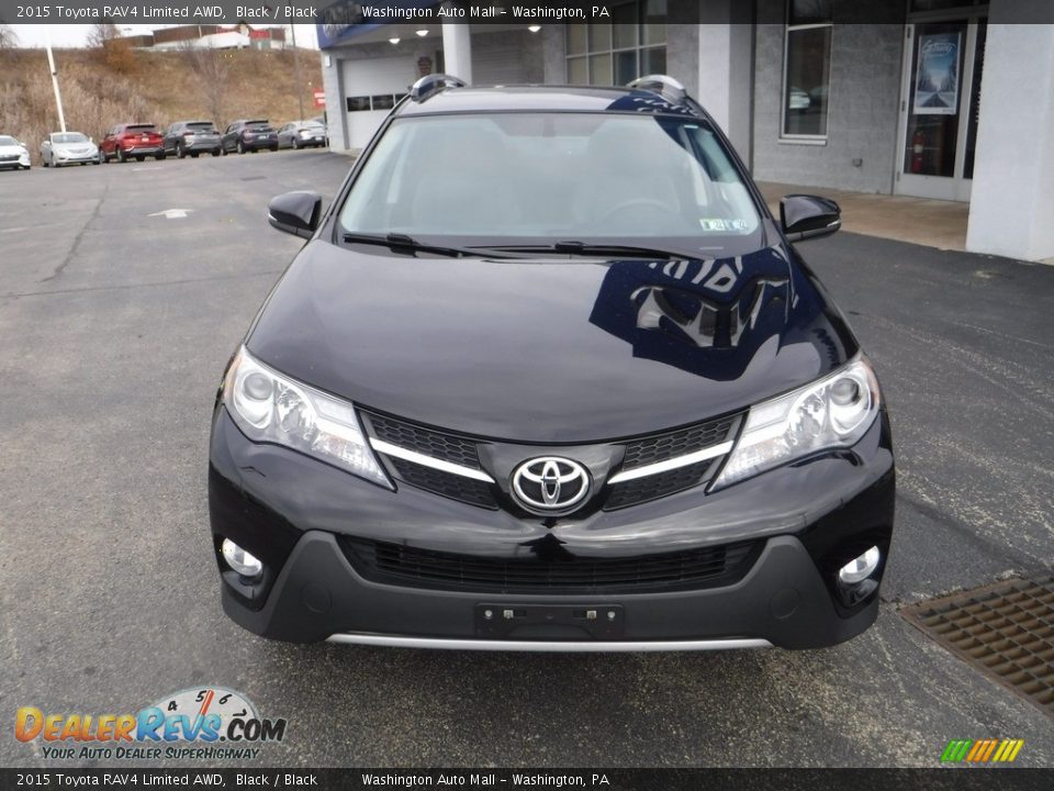 2015 Toyota RAV4 Limited AWD Black / Black Photo #5