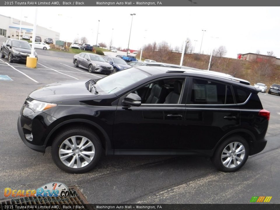 2015 Toyota RAV4 Limited AWD Black / Black Photo #7