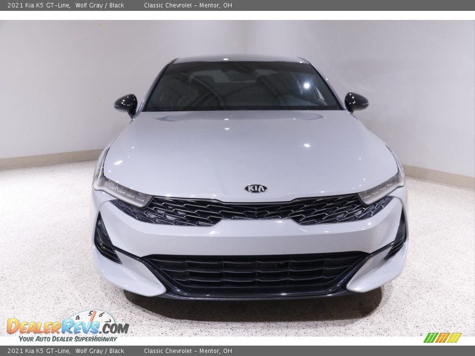 2021 Kia K5 GT-Line Wolf Gray / Black Photo #2