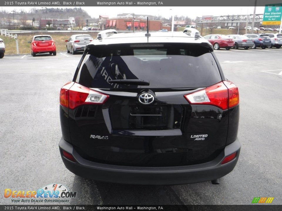 2015 Toyota RAV4 Limited AWD Black / Black Photo #9