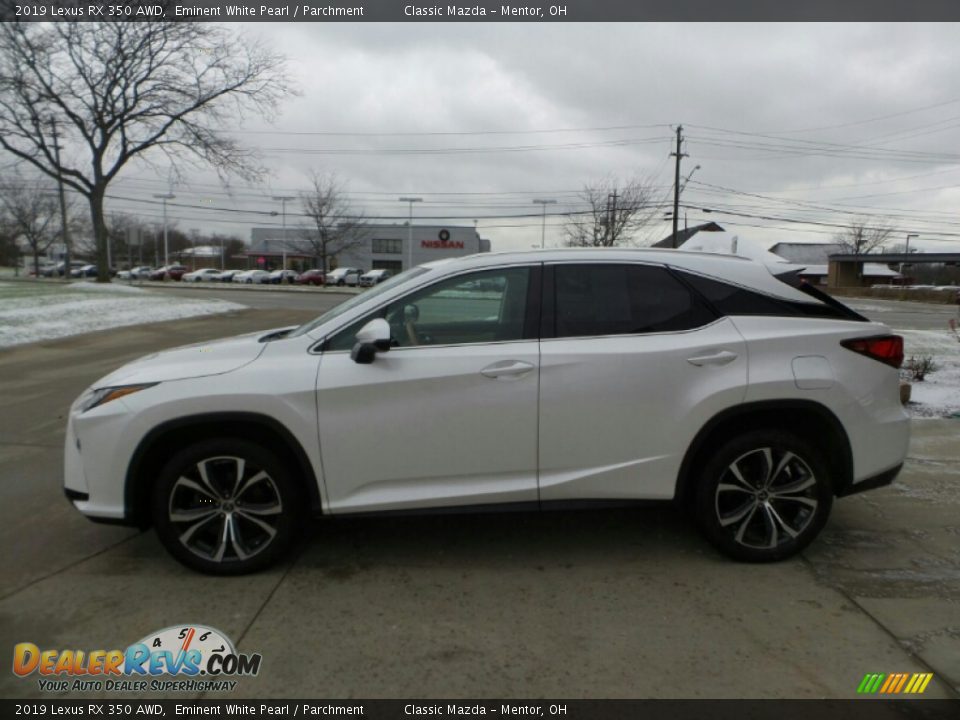 2019 Lexus RX 350 AWD Eminent White Pearl / Parchment Photo #2