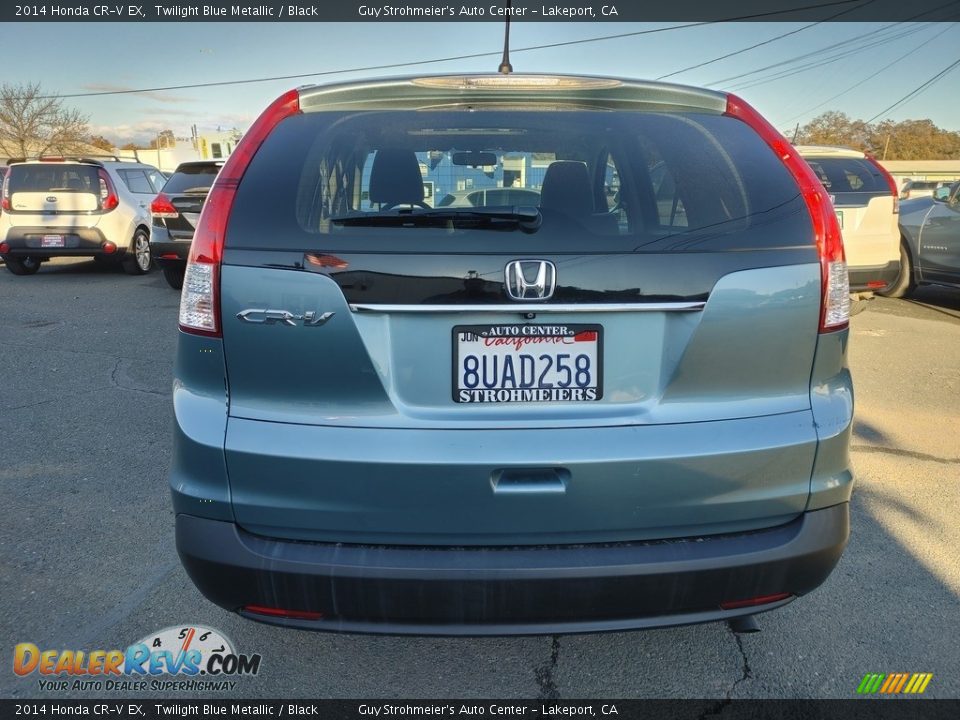 2014 Honda CR-V EX Twilight Blue Metallic / Black Photo #9