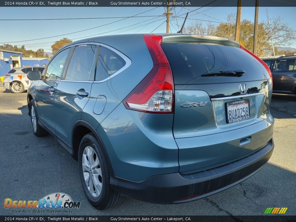 2014 Honda CR-V EX Twilight Blue Metallic / Black Photo #10