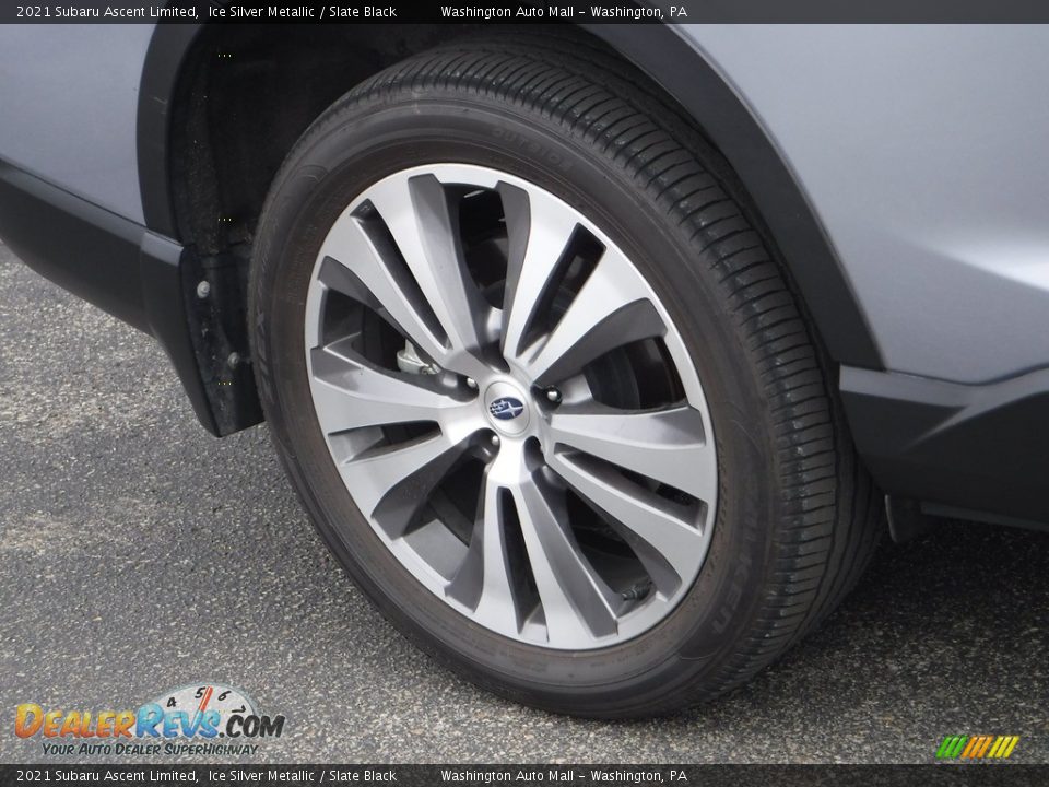 2021 Subaru Ascent Limited Ice Silver Metallic / Slate Black Photo #4