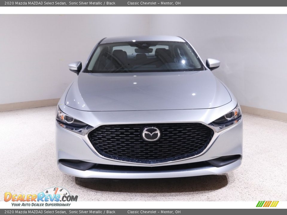 2020 Mazda MAZDA3 Select Sedan Sonic Silver Metallic / Black Photo #2