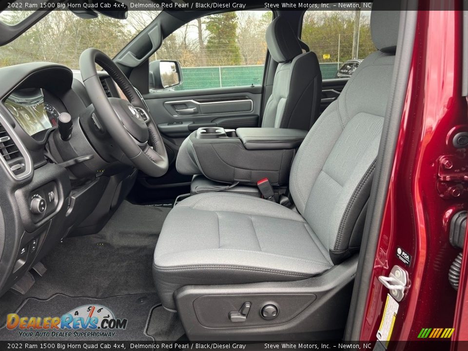 Front Seat of 2022 Ram 1500 Big Horn Quad Cab 4x4 Photo #11