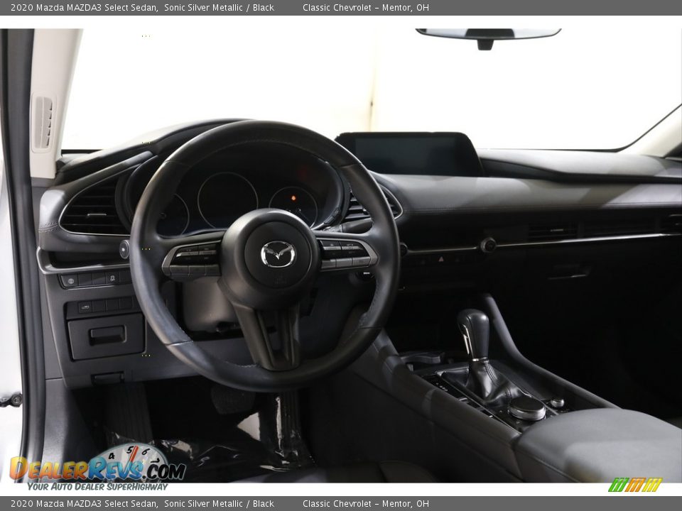 2020 Mazda MAZDA3 Select Sedan Sonic Silver Metallic / Black Photo #6