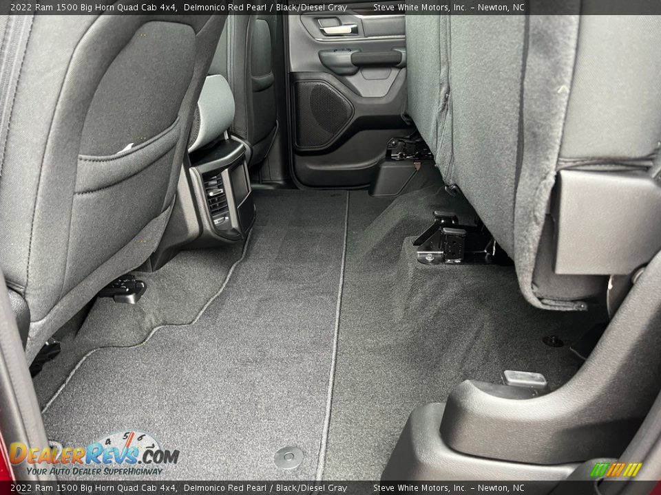 2022 Ram 1500 Big Horn Quad Cab 4x4 Delmonico Red Pearl / Black/Diesel Gray Photo #15