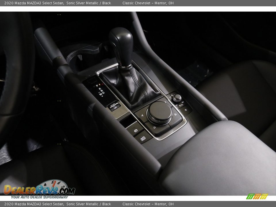 2020 Mazda MAZDA3 Select Sedan Sonic Silver Metallic / Black Photo #12