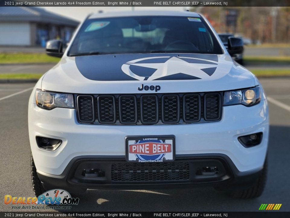 2021 Jeep Grand Cherokee Laredo 4x4 Freedom Edition Bright White / Black Photo #3