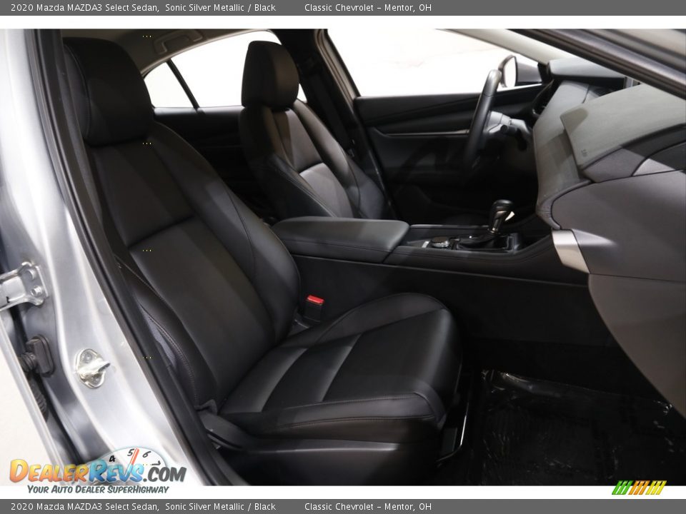 2020 Mazda MAZDA3 Select Sedan Sonic Silver Metallic / Black Photo #13
