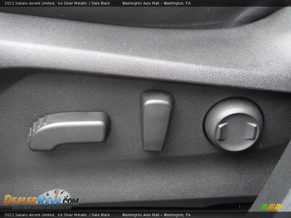 2021 Subaru Ascent Limited Ice Silver Metallic / Slate Black Photo #18