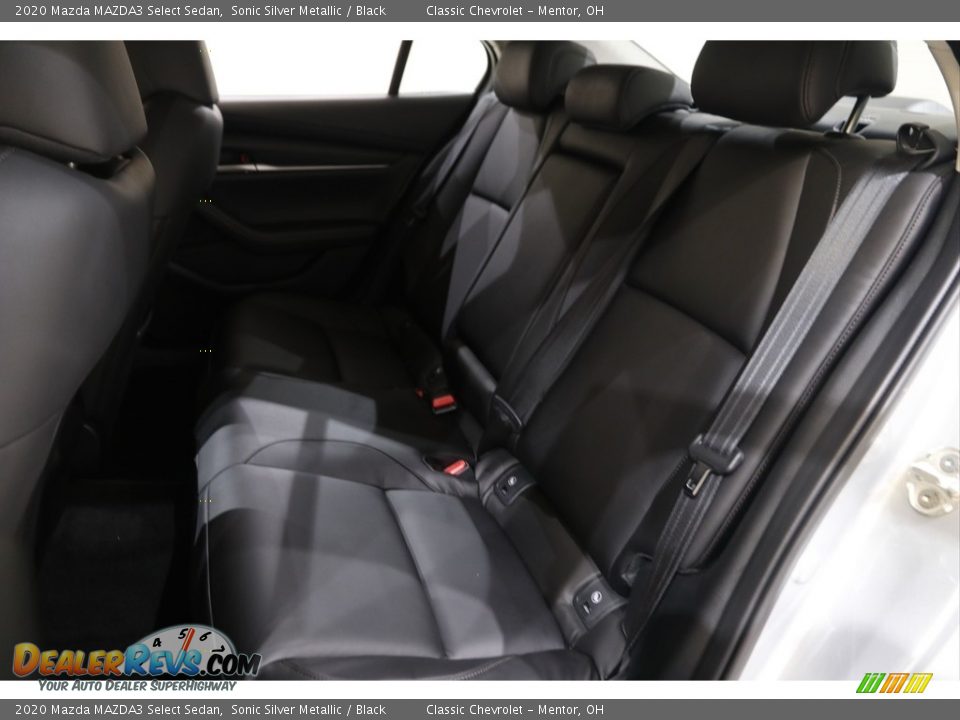 2020 Mazda MAZDA3 Select Sedan Sonic Silver Metallic / Black Photo #15