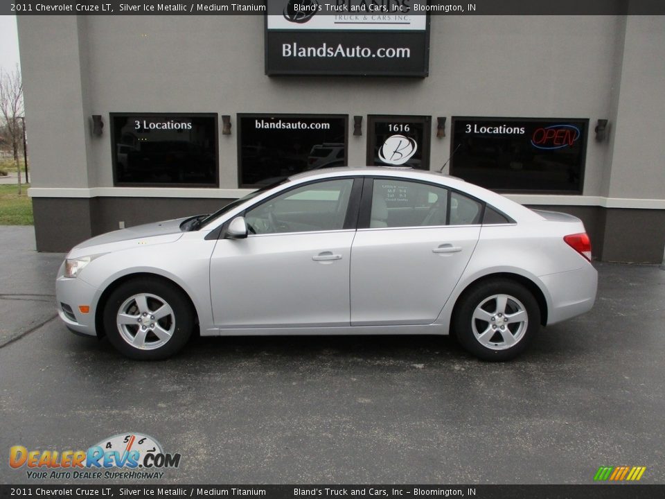 2011 Chevrolet Cruze LT Silver Ice Metallic / Medium Titanium Photo #1